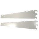 2er Set Konsolen 45 cm lang, wei&szlig;