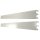 2er Set Konsolen 45 cm lang, weiß