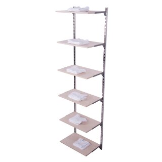 R&uuml;ckwandsystem Bari Anbauelement 0,63 m Set 2, Achsma&szlig; 62,5 cm, 50 cm tief