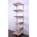 Rückwandsystem Bari Anbauelement 0,63 m Set 3, Achsmaß 62,5 cm, 70 cm tief