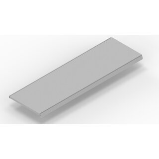 Fachboden 125x30 cm (BxT), grau