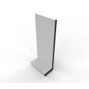 Wall shelf Tego 260x100 cm (HxW), perforated sheet metal...