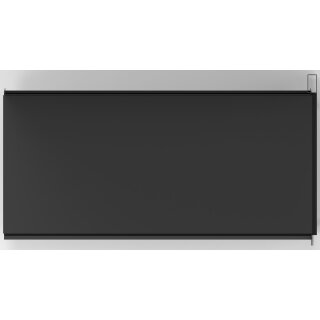 Wall shelf Tego 300x100 cm (HxW), perforated sheet metal rear panel, anthracite