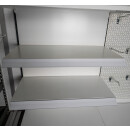 4er Set Fachboden 100x37 cm (BxT), weiß