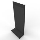 Wall shelf 300x100 cm (HxW), perforated sheet metal rear...