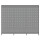 Wall shelf 290x300 cm (HxW), perforated sheet metal rear panel, grey