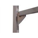 Konfektionsrahmen 125 (123,5) x 35 cm, verchromt, 2. Wahl