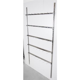 R&uuml;ckwandsystem  1,27 m (mit Drahtabh&auml;ngern 23 cm)